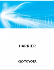 TOYOTA HARRIER 2025-2026 OWNERS MANUAL IN ENGLISH
